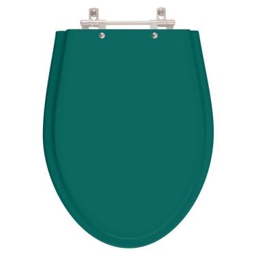 Imagem de Assento Sanitário Absolute Verde Amazônia Para Vaso Ideal Standard