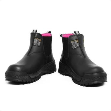 Imagem de Bota Feminina Coturno Work Com C.a Composite 51.270 Antifuro - An Boot