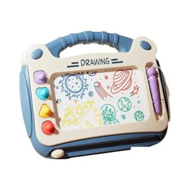 Imagem de Quadro Magnético De Desenho Para Crianças, Brinquedo Montessori, Quebr