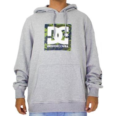 Imagem de Moletom Dc Shoes Square Camo Fill PH Cinza-Unissex