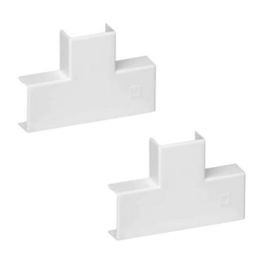 Imagem de Kit 2 Derivação T Mata Junta 50X20mm Pial 29904X Branco