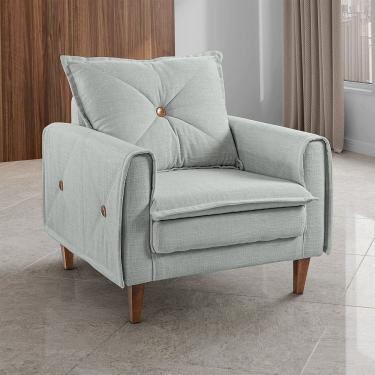 Imagem de Poltrona Miami em Madeira de Eucalipto Movellu Home