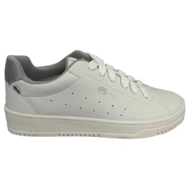 Imagem de Tênis Ecko Sintétcio/Sola Pvc Feminino - Branco e Prata Branco-prata 39-Feminino