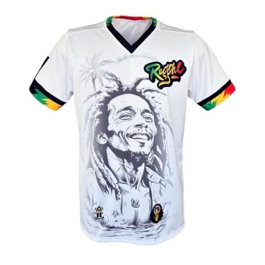 Imagem de Camiseta Bob Marley Reggae Rastafári Original Exclusiva-Masculino