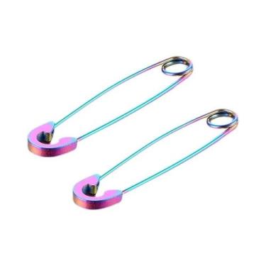 Imagem de Conjunto De Brincos Unissex De Aço Inoxidável 16G Estilo Punk Gótico H