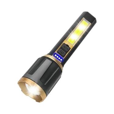 Imagem de Lanterna LED T6 À Prova d'Água Com 5 Modos, Zoom, Liga De Alumínio, Ba