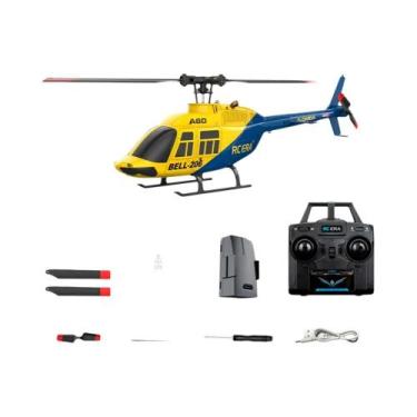 Imagem de Helicóptero RC 4CH Escala 1/42 BELL-206, 10min De Tempo De Voo, 2.4G, 