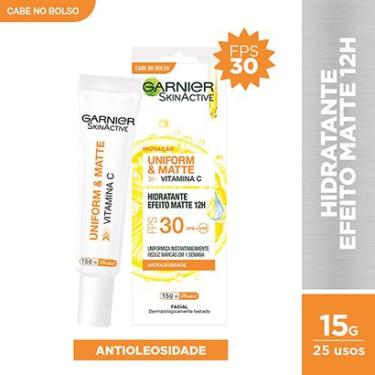 Imagem de Hidratante Facial Matte Garnier Skin FPS 30 - 15g-Feminino
