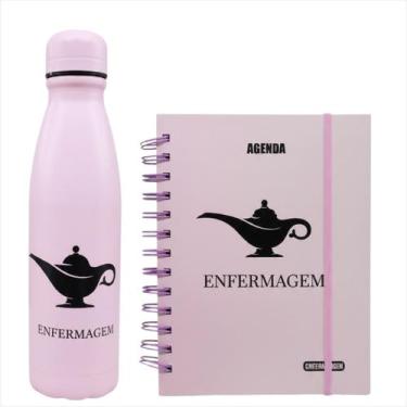 Imagem de Kit Agenda Permanente E Garrafa Profissao Presente Criativo Para Profi