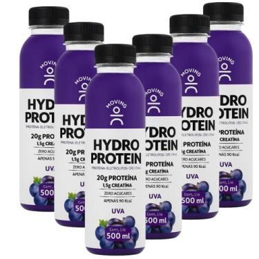 Imagem de Isotônico Moving Hydro Protein Whey 20g Proteínas Com Bcaa Zero Açúcar