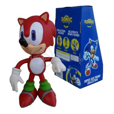 Imagem de Boneco Action Figure Sonic Red Vermelho 23cm Sonic