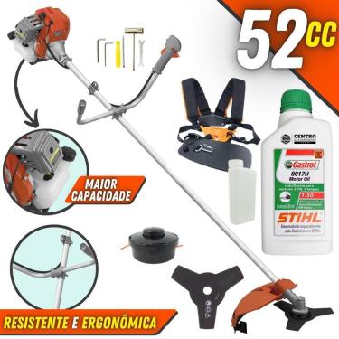 Imagem de Roçadeira Profissional Com ÓLEO STIHL RL520AC-G2 Tekna Á Gasolina 2T 52cc 2HP de Potência Robusta e de Alta Performance Com Partida Leve e Fácil