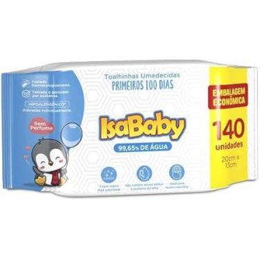 Imagem de Toalha Umedecida Isababy Primeiro 100 dias 140 un
