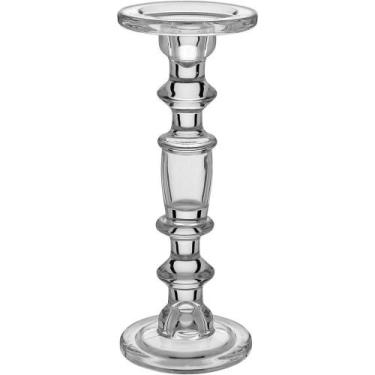 Imagem de Castiçal 29X11X11Cm Vidro Transp - NH