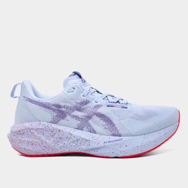 Imagem de Tênis Asics Novablast 5 Tokyo Masculino, Azul, Roxo, 42