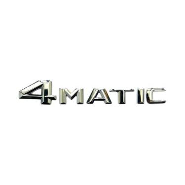 Imagem de Adesivo De Logo De Carro Em Plástico ABS 4MATIC Para Decoração Do Corp