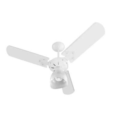 Imagem de Ventilador de Teto Venti-Delta Super Delta Motor Grande, 220V, Branco