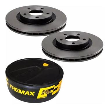 Imagem de Par Disco Freio Diant Ventilado Clio Kangoo Megane Symbol - FREMAX