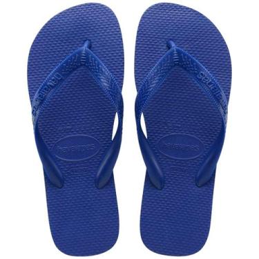 Imagem de Chinelo Havaianas Top Infantil Meninos Havaianas Fc Original, Azul, 25