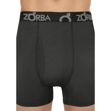 Imagem de Cueca Boxer com Abertura Zorba 848, Cinza, M