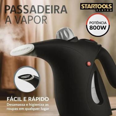 Imagem de Passadeira a Vapor 800W Passa Roupas Startools, 110V