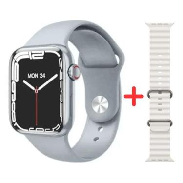 Imagem de Relógio Inteligente Smartwatch S28 Pro Branco Masculino E Feminino Dua