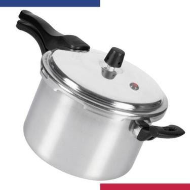 Imagem de Panela De Pressão Fechamento Externo 4,5L Polido Nacional - Alumínio N