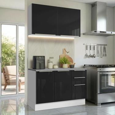 Imagem de Armário de Cozinha Compacta 120 x 60 cm Lux Madesa 02