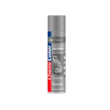 Imagem de Tinta Spray Brilhante Cinza Claro  400ml - Chemicolor