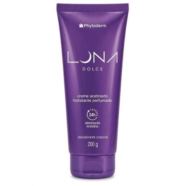 Imagem de Creme Acetinado Phytoderm Luna Dolce Hidratante Perfumado 200g