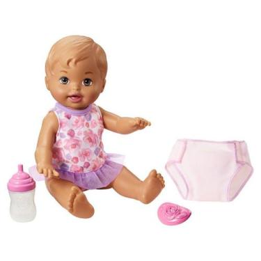 Imagem de Boneca Little Mommy Bebê Faz Xixi Brinquedo - Mattel