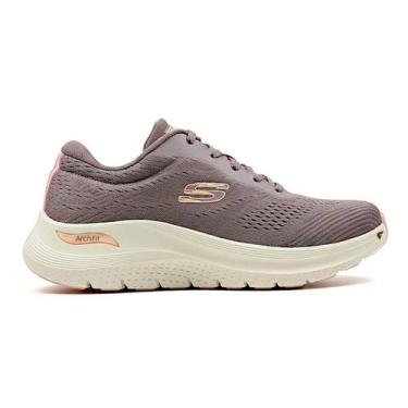 Imagem de Tenis Skechers Arch Fit 2.0 Feminino, 36, Metalico