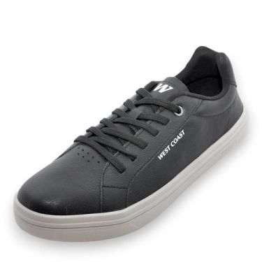 Imagem de Sapatênis Masculino West Coast WC 34 REF: 313013 COURO, 42, Preto