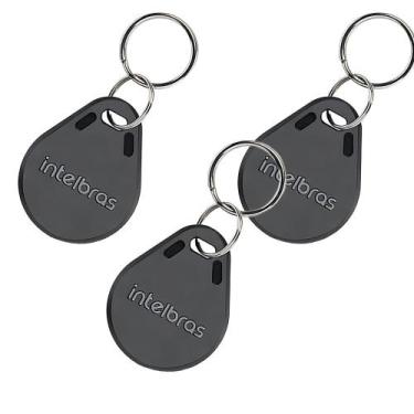 Imagem de Kit 3 chaveiro tag acion. aprox. rfid 13,56mhz intelbras