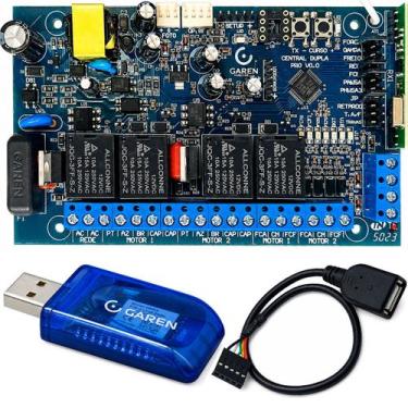 Imagem de Central Automatizador Pivotante Basculante Dupla Pro Wifi APP Garen
