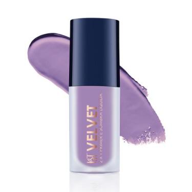 Imagem de Sombra Liquida e Primer BT Velvet - Bruna Tavares Cor:Lavender