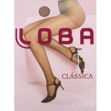 Imagem de Meia Calça Loba Lupo Clássica 5760 Fina Fio 15 Microfibra, Café, M