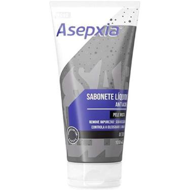 Imagem de Sabonete Liquido Asepxia Antiacne Pele Mista Detox 100ml