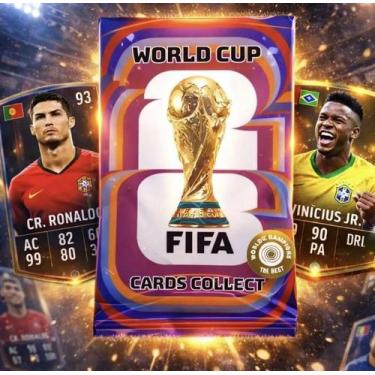 Imagem de Cards World Cup 2023 para Jogar 3 Pacotinhos Bafo e Colecionar