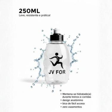 Imagem de Garrafa de Hidratação JV For 250ml Academia Corrida Squeeze