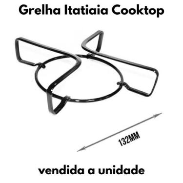 Imagem de Grelha Fogão Para Cooktop Itatiaia Unidade - consul/brastemp