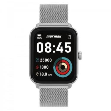 Imagem de Relógio Smartwatch Mormaii Life Ultra Ref: Molifeugah/7k Prateado Mila