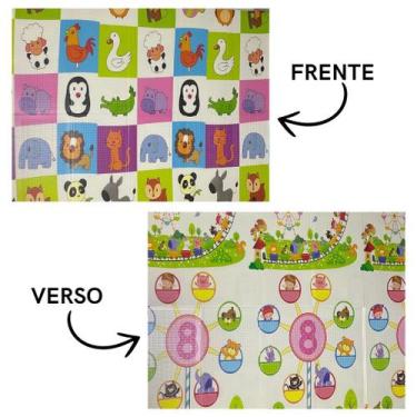 Imagem de Tapete Infantil Dobrável Polietileno Expandido Dupla Face Emborrachado