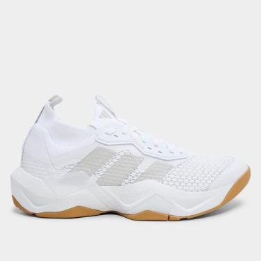 Imagem de Tênis Adidas Rapidmove Adv 2 Trainer Feminino, Branco, Cinza, 39
