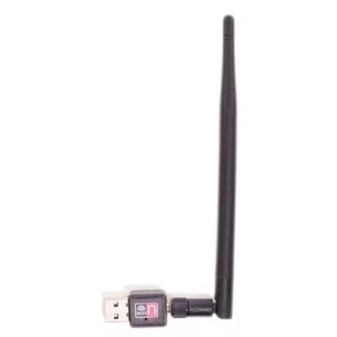 Imagem de Antena Internet PC/NB Wifi Usb Receptora De Longo alcance - Selo Store