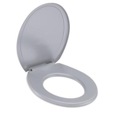 Imagem de Kit 3 Assentos Original Universal Multimarcas Roca Cinza