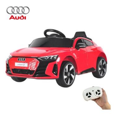 Imagem de Mini carro elétrico infantil audi etron gt 6v bw273 cor:vermelho - Imp