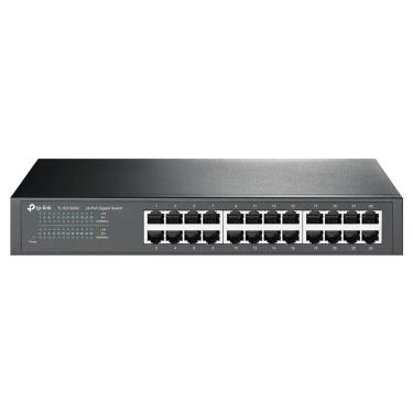 Imagem de Switch TL-SG1024D 24 Portas Gigabit 10-100-1000Mbps Rackmount Preto TP-Link