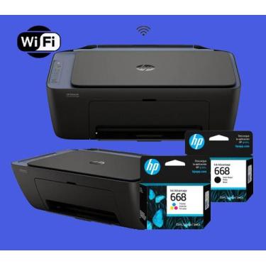 Imagem de Impressora Multifuncional HP Deskjet Ink Advantage Colorida, WiFi, USB
