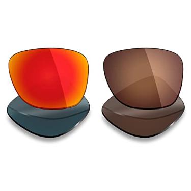 Imagem de Mryok 2 pares de lentes polarizadas de substituição para óculos de sol Oakley Catalyst – Opções